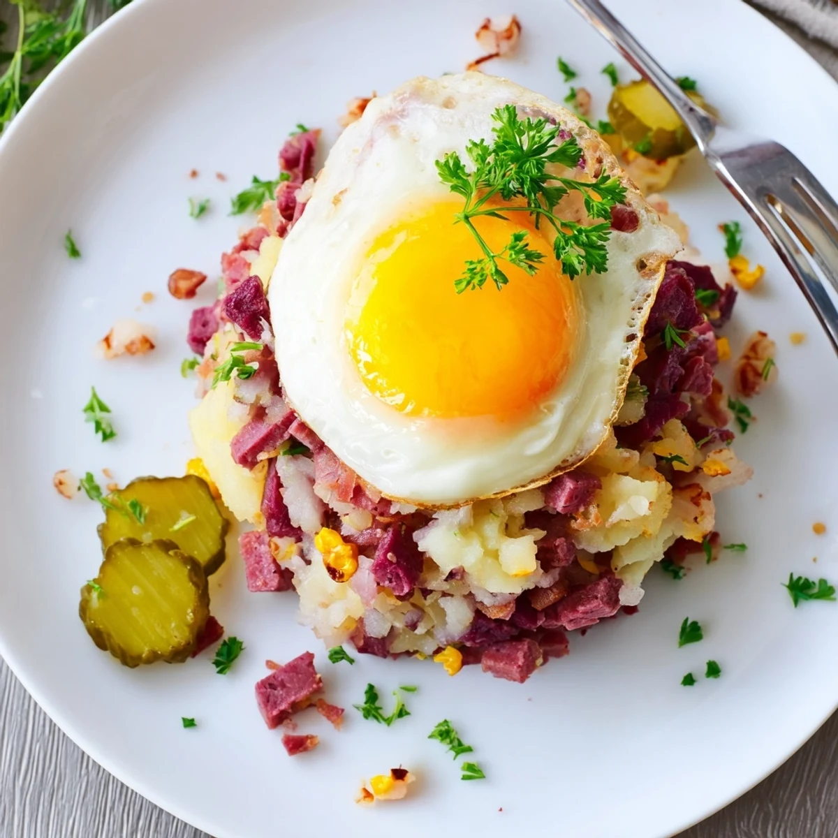 Hamburg Labskaus mit Beet